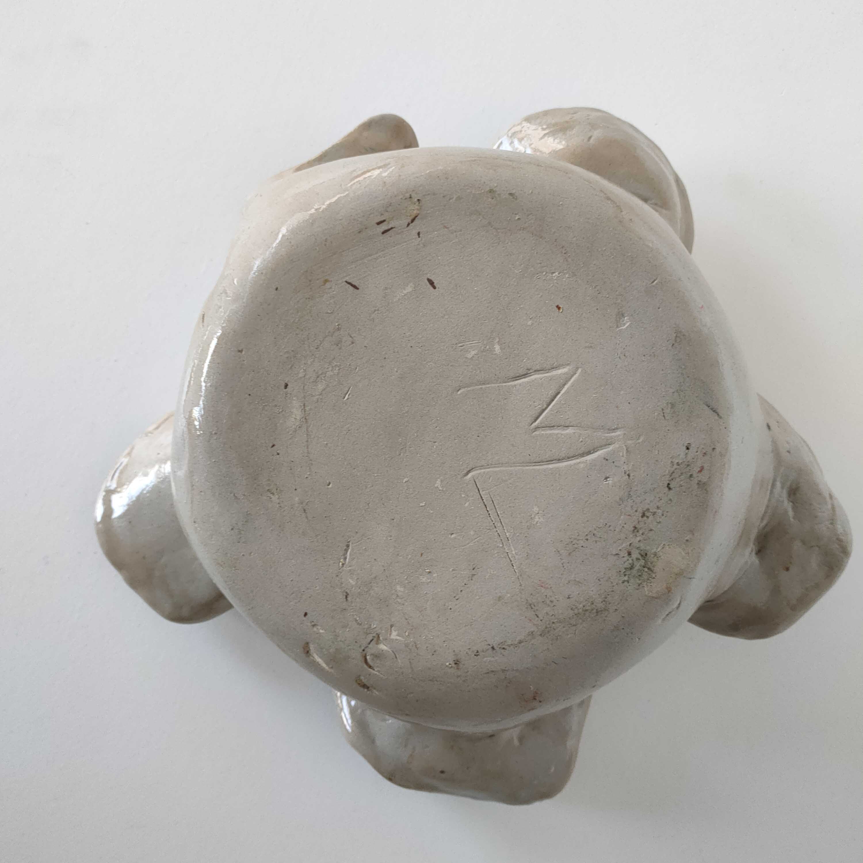 70s sandstone floral cup