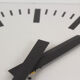 Industrial Square Railway Clock from Pragotron 1970s