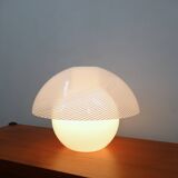 Murano glass incamiciato mushroom table lamp VeART 1970s