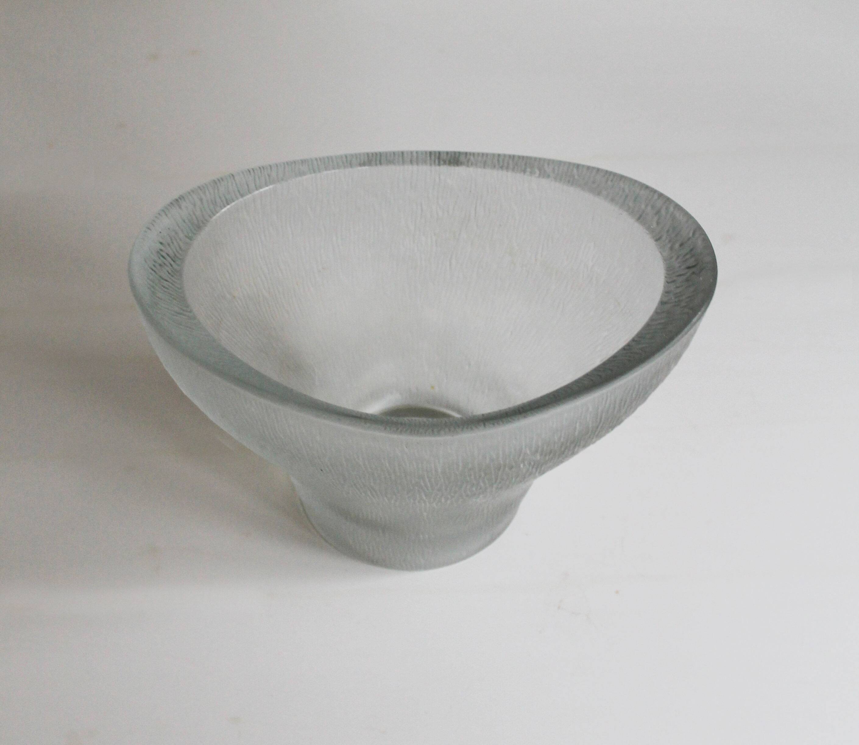 1962 “Eye Bath” Bowl by Frantisek Vizner for Rudolfova hut