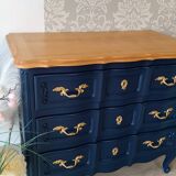 Louis XV style chest of drawers with a makeover