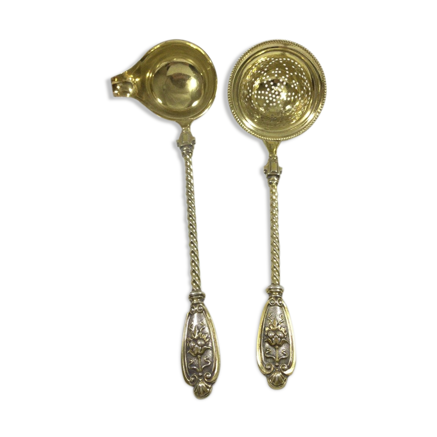 Sweden - sprinkler and ladle in vermeil