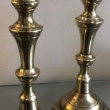 Couple of brass candlesticks
