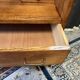 Vintage dressing table with tapered legs