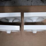 Set of 4 Kaiser Leuchten wall lights