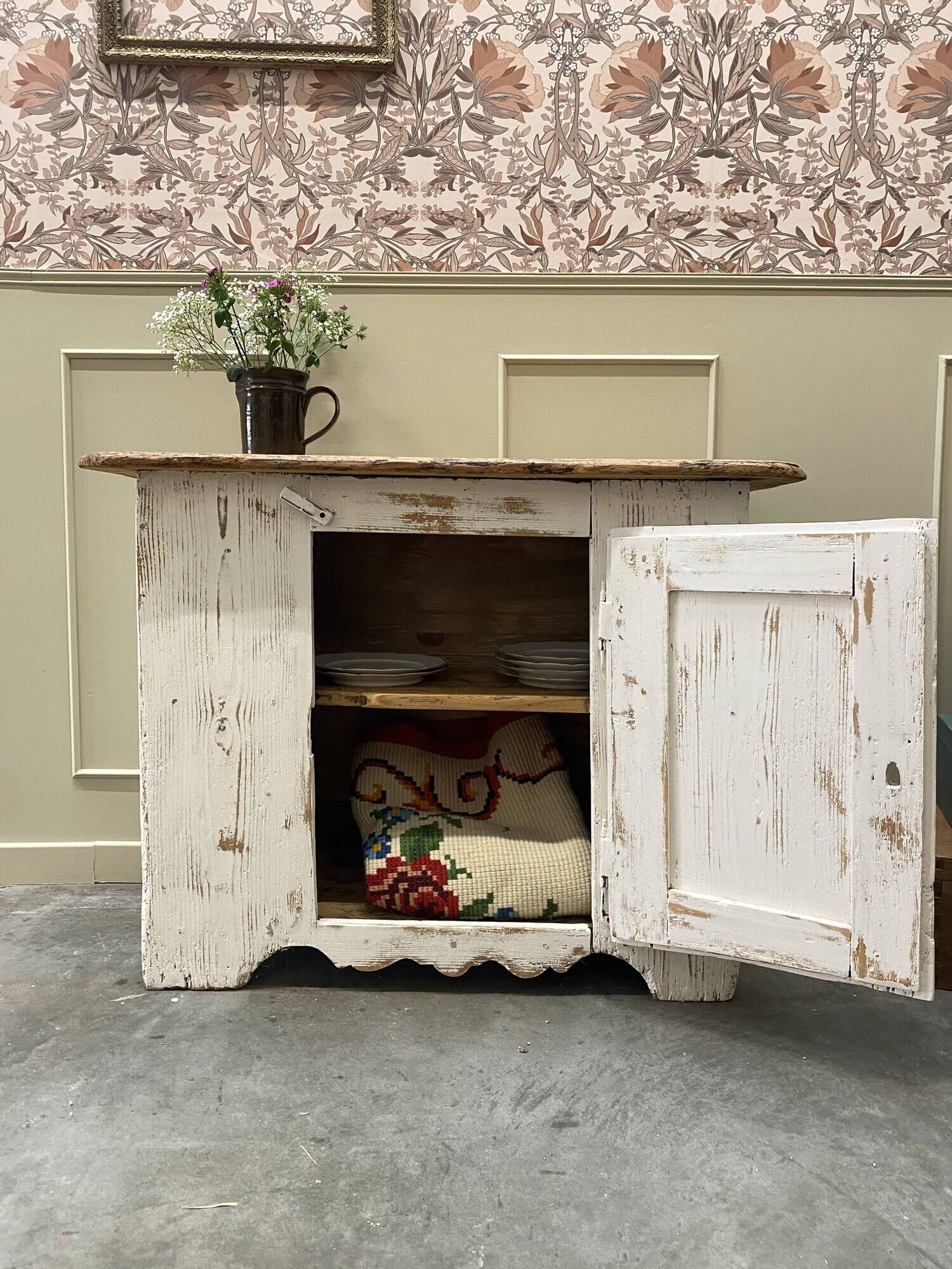 Small patinated buffet