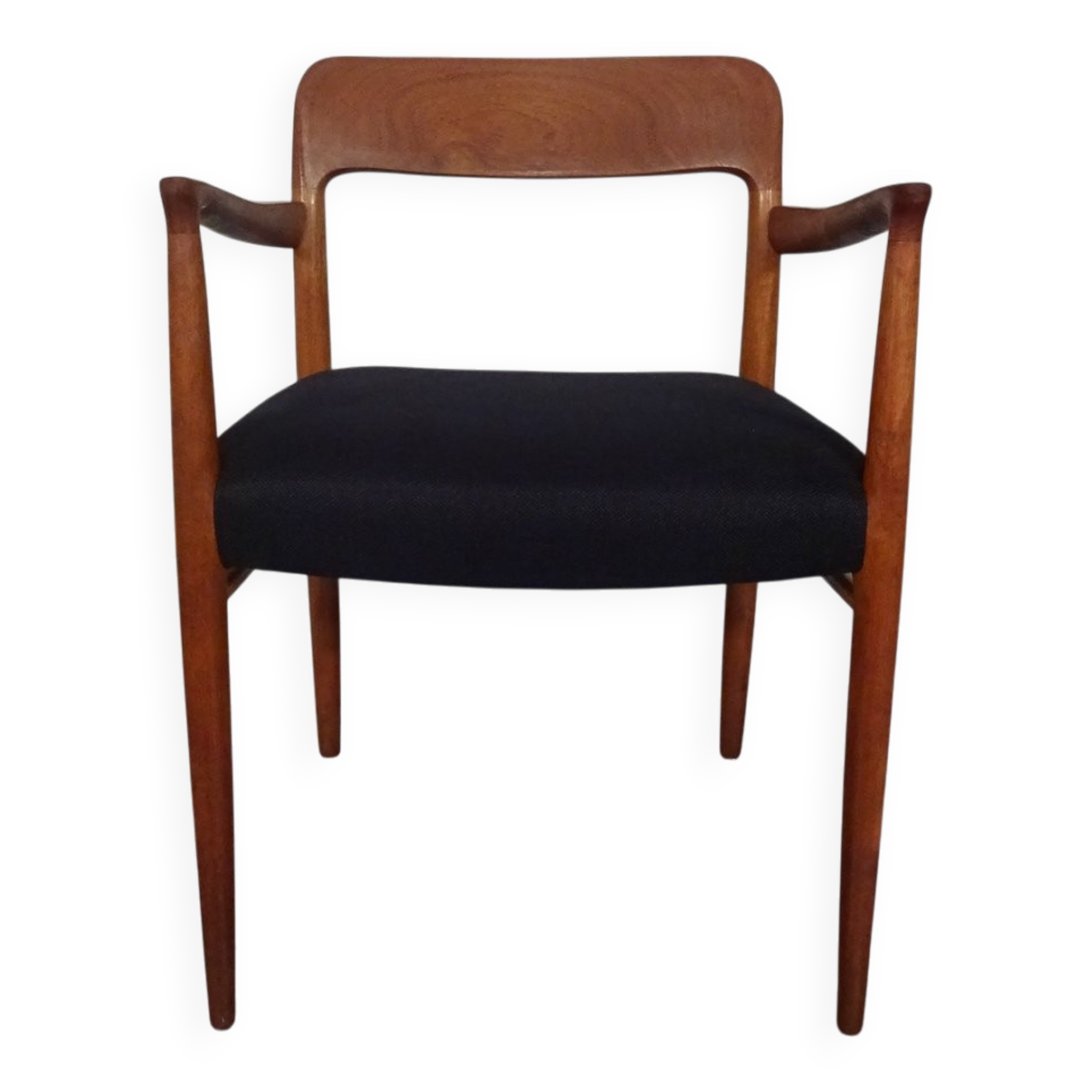 Model 56 Armchair in Teak by Niels Otto Møller for J.L. Møllers, Denmark, 1960s