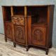 Buffet ancien sculpté en bois massif – Décor angelots – XIXe siècle