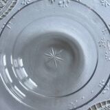 Coupe ancienne en verre et métal argenté