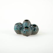 Ceramic vase – flower frog, Danish design, 1960s, made in Denmark