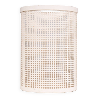 Perforated Metal Waste Basket 1950s France