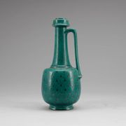 Wilhelm kage 'argenta' ceramic vase for gustavsberg sweden 1940s marked