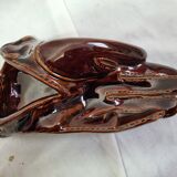 Ceramic ashtray in the shape of a glove from 1970