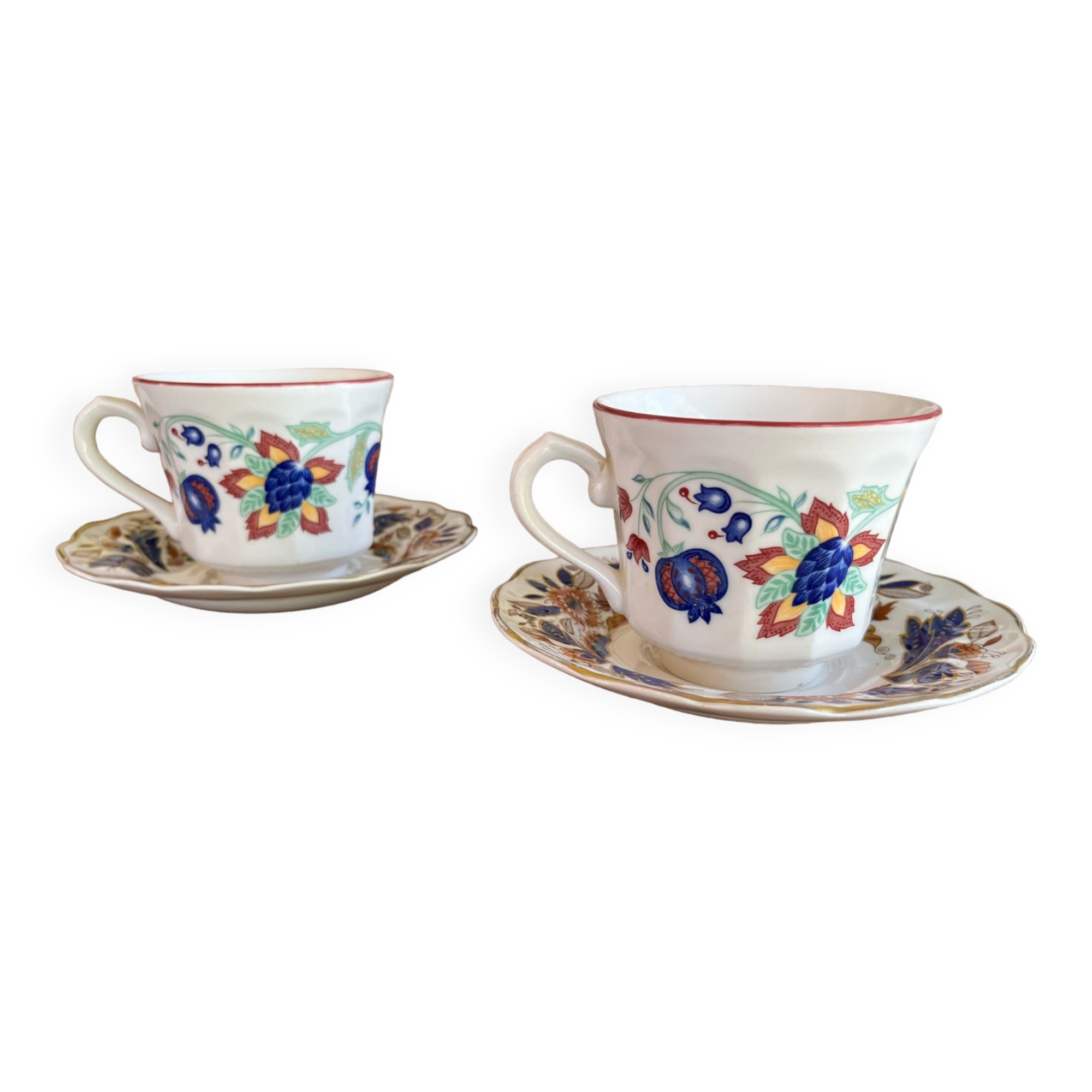 Duo cups English porcelain