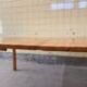 Table à manger ronde extensible en pin par Furusnickarn AB