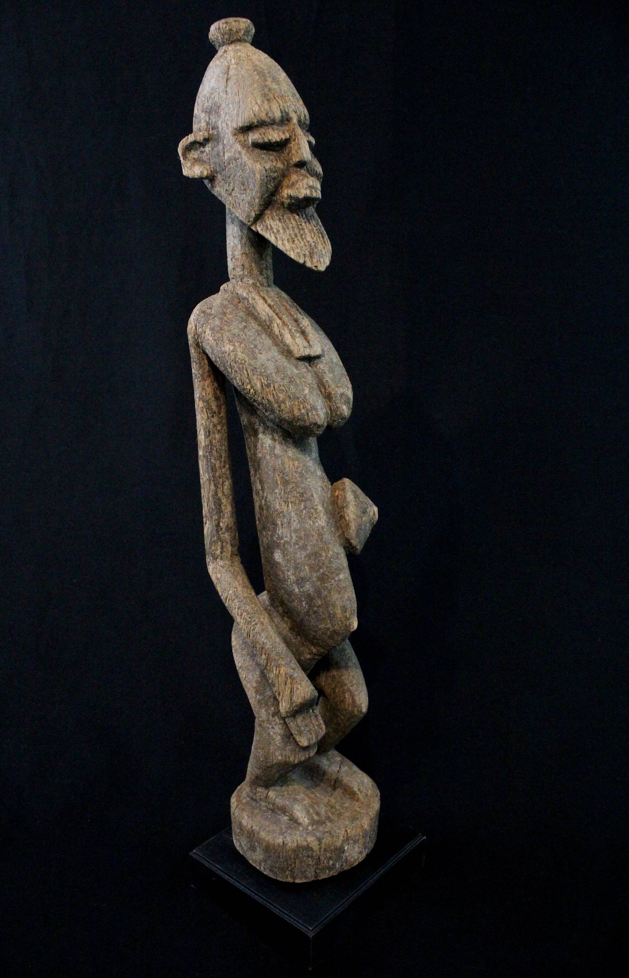 Dogon wooden statue on Base - Mali - 53 cms