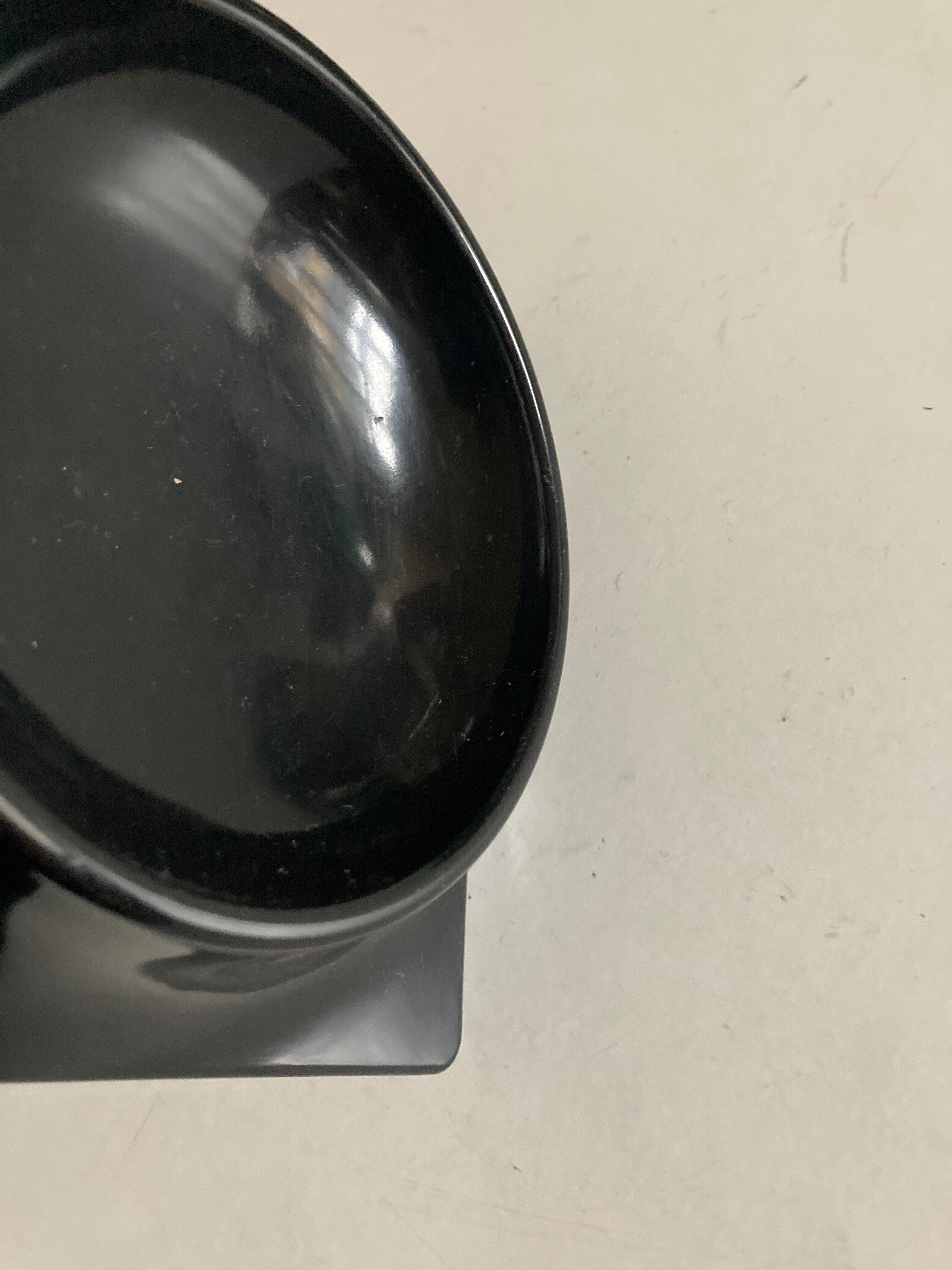 Empty pocket in bakelite italian design space age 1970