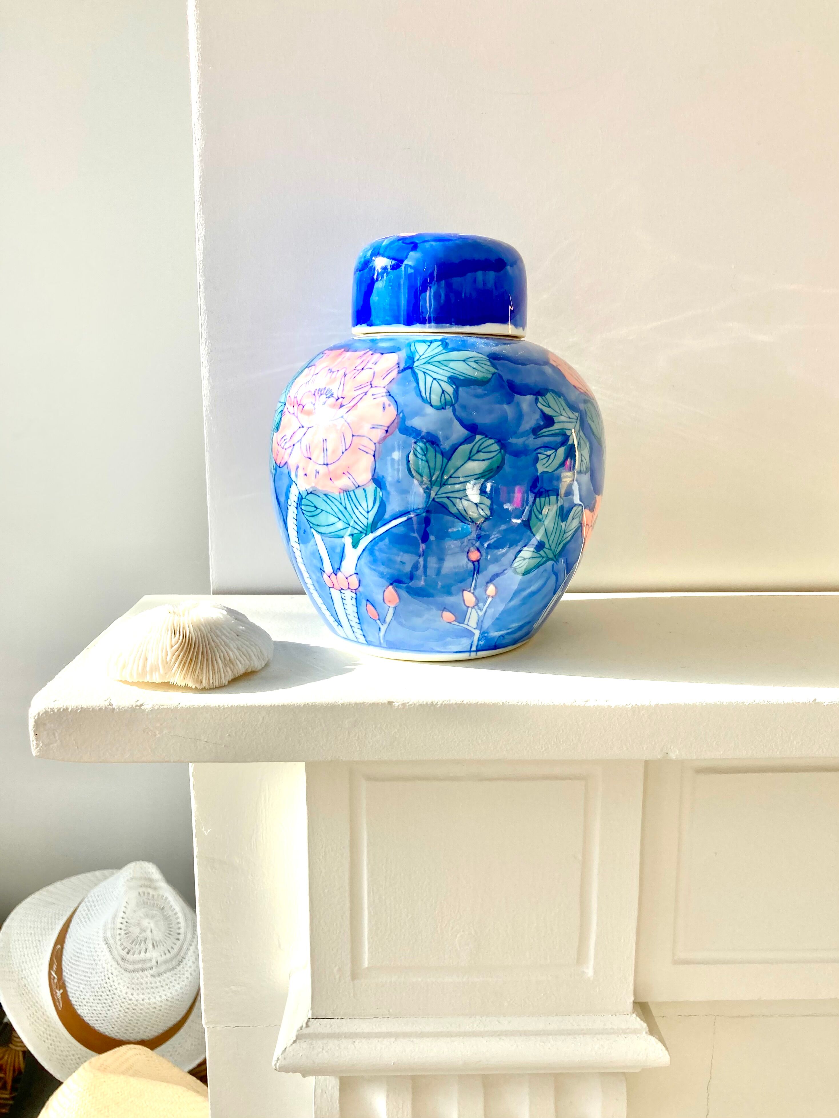 Ceramic ginger jar