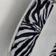 6 zebra folding chairs