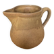Antique rhodaceram pitcher beige stoneware made in france vintage