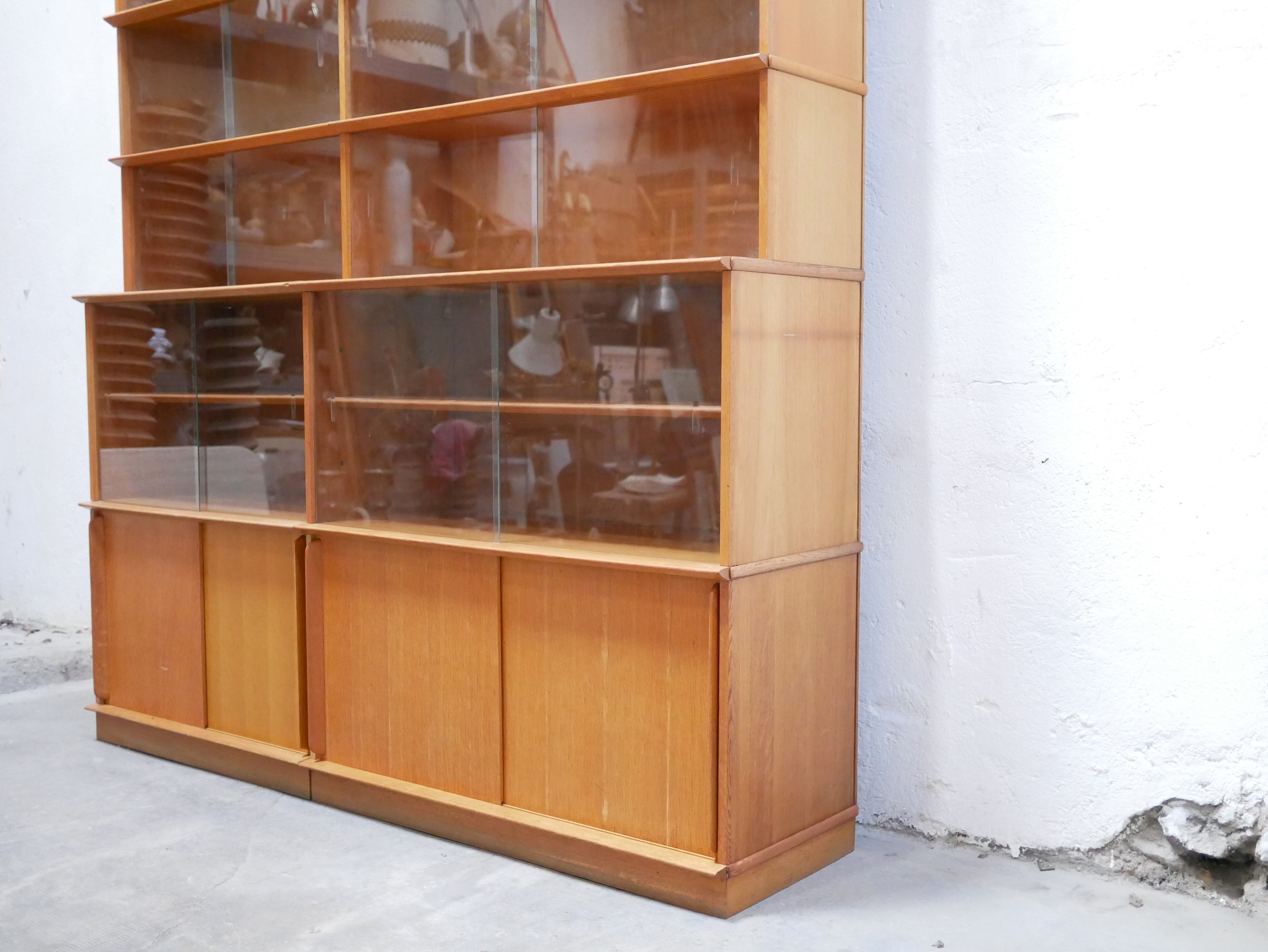 Showcase bookcase by Didier Rozaffy for Meubles Oscar editions