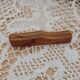 12 antique olive wood knife holders