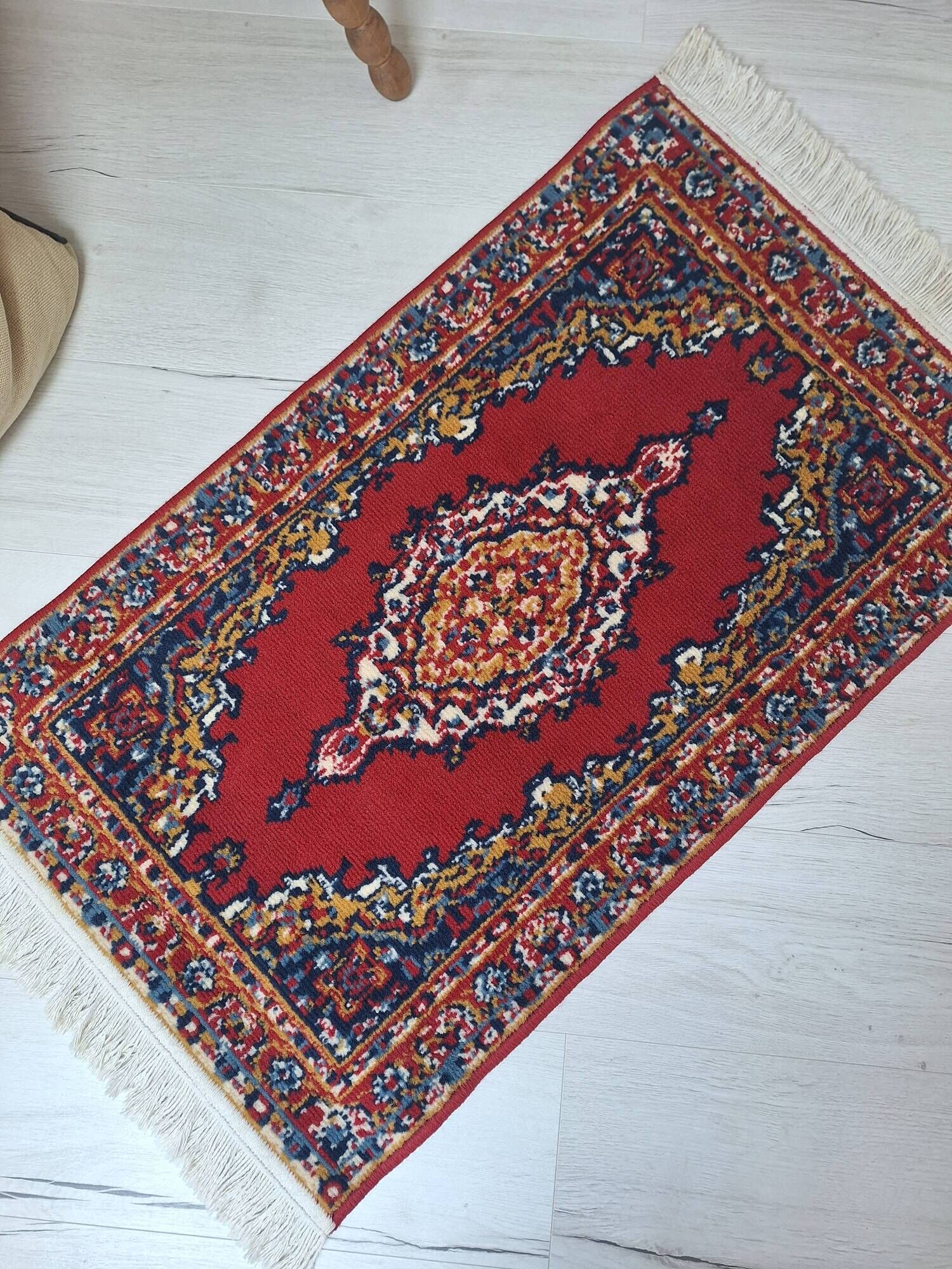 Red Persian carpet