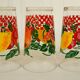 Set of 7 glasses to orangeade VMC Reims 1960