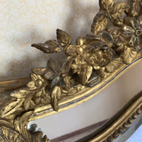 Bevelled golden mirror 170 x 105 cm
