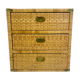 Mid-Century Modern Dresser, Rattan