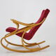 1970s Beech Rocking Chair by Ton, Czechoslovakia