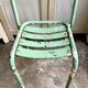 Tolix green metal garden chair no. 2
