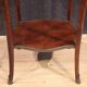French Napoleon III style side table with marble top