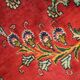 Tapis persan fait à la main en laine rouge 283x420cm