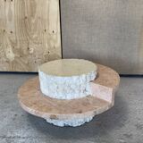 Table basse vintage en mactan