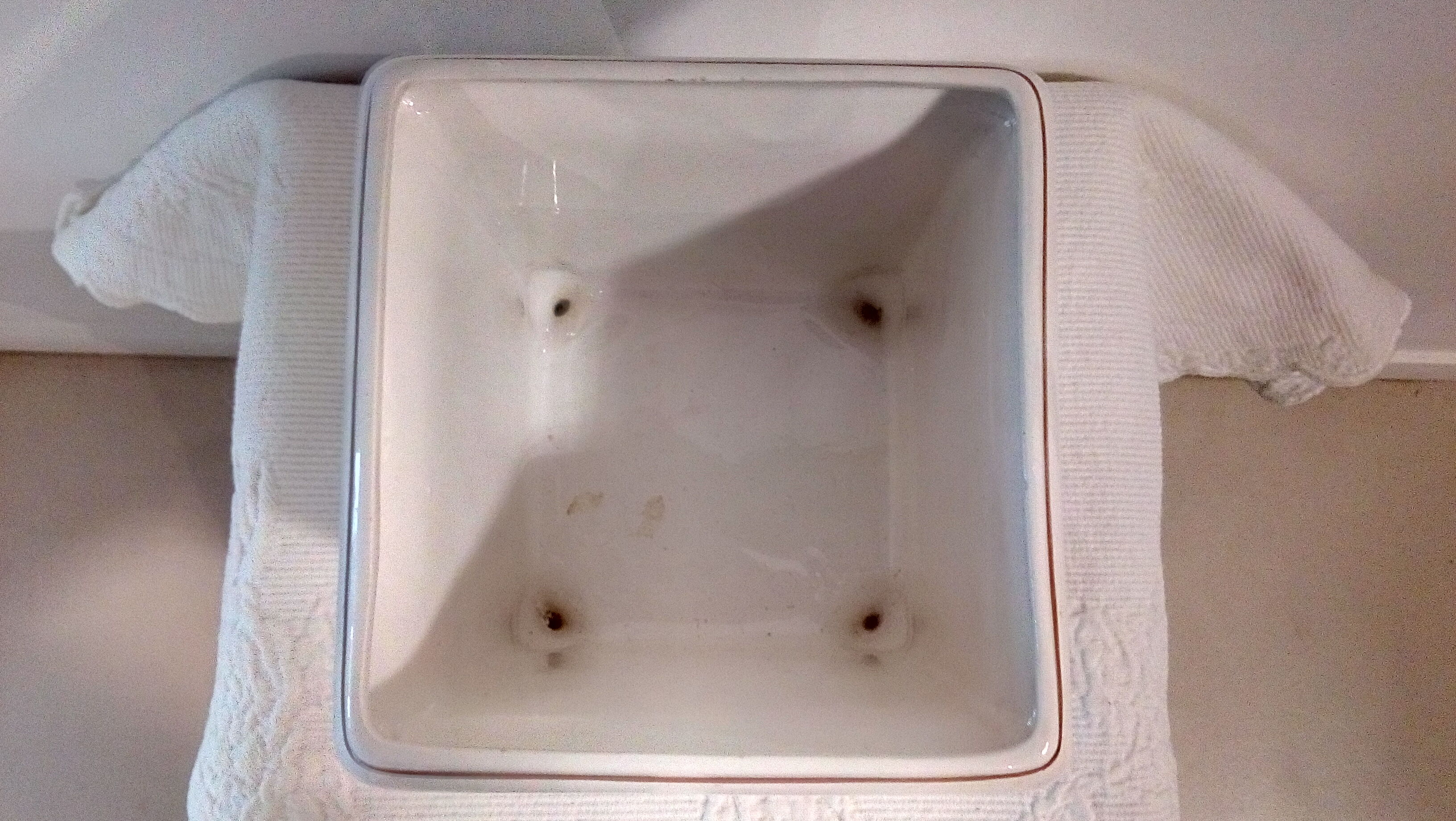 Italian ceramic garden pot