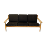 3-seater oak sofa, Sweden, 1960