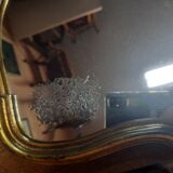 Baroque style mirror, 38x24 cm