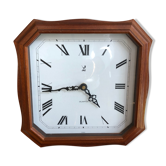 Old clock clock jaz quartz contour wood vintage