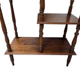 Meubles anciens en noyer à plusieurs niveaux, fin du XIXe siècle