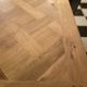 Table repas parquet de Versailles chêne massif