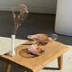 Contemporary pink blown glass bowl Carlos Vieira D21