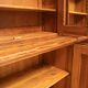 Monumental Pine School Library Bookcase from Warsaw, Poland, 1920s