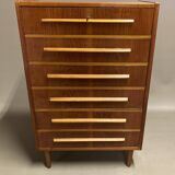 Scandinavian design chest of drawers 1950.