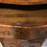Louis XV style rosewood chest of drawers