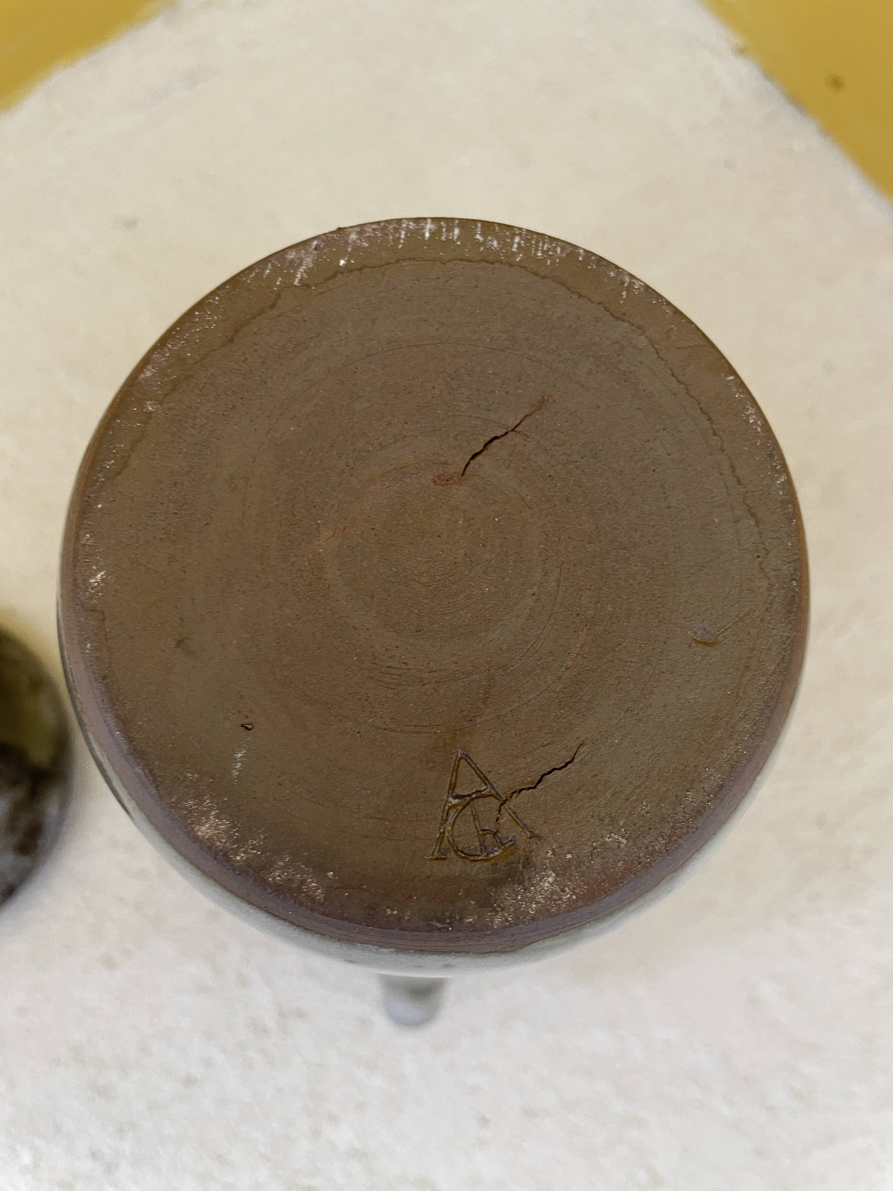 Chantal and Thierry Robert glazed stoneware ewer