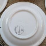 Set of small ceramic plates