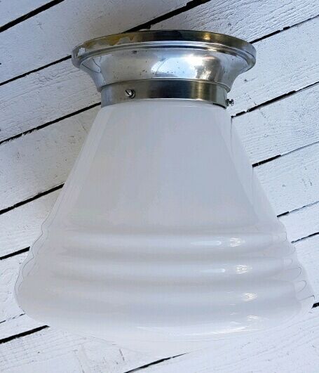 Ceiling light in opaline 50