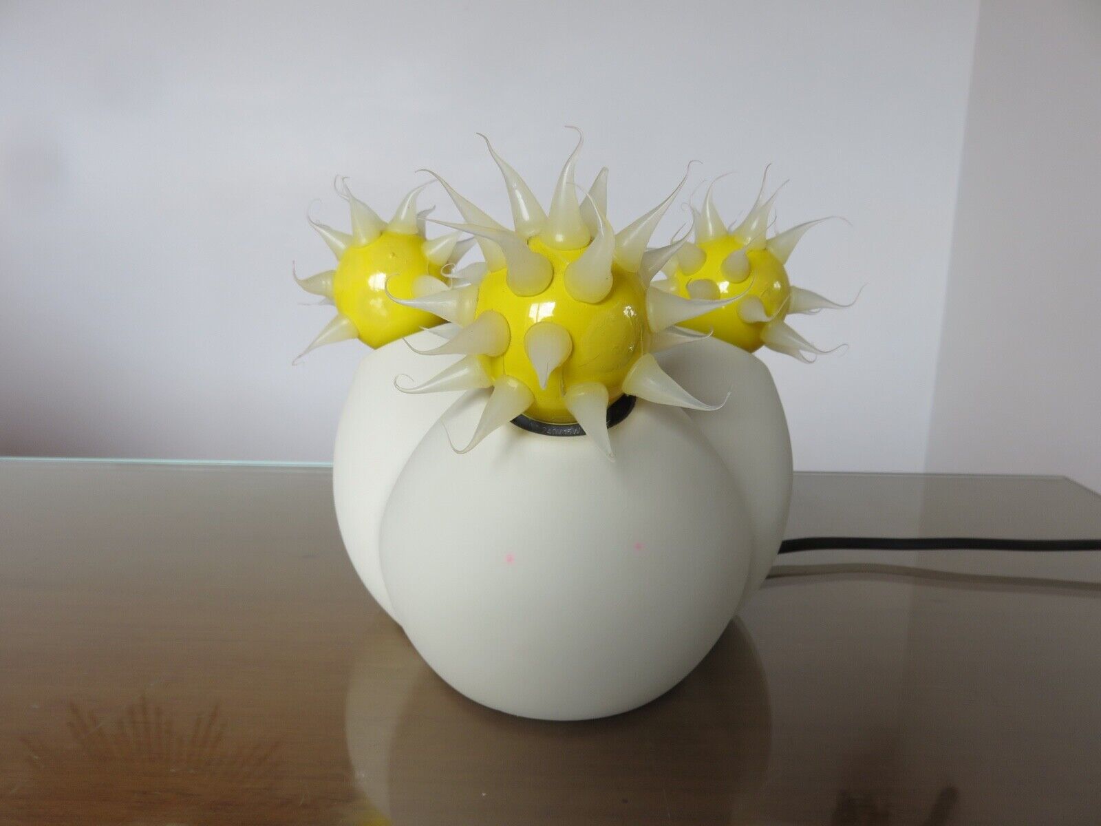 Pair of lamps "virus" by Yuval Albudy 1970