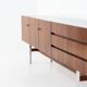 XL sideboard in rosewood by Musterring (Germany, 1960s).